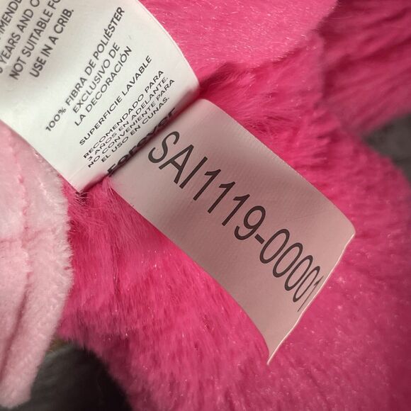 MLB Houston Astros Baseball Rally Monkey Stuffed Plush Doll 18" Pink FOCO - Picture 14 of 16